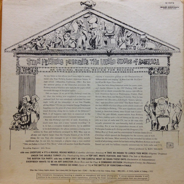 Stan Freberg - Presents The United States Of America, Vol. 1: The Early Years
