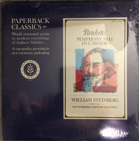 The Pittsburgh Symphony Orchestra, William Steinberg - Brahms Symphony No. 1 In C Minor