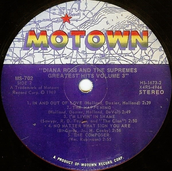 The Supremes - Greatest Hits  Volume 3
