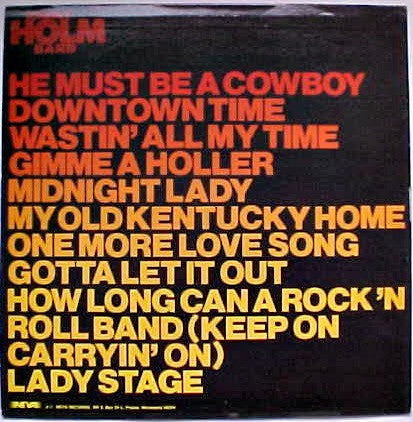 The Johnny Holm Band - Gotta Let It Out