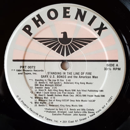 Gary U.S. Bonds, The American Men - Standing In The Line Of Fire