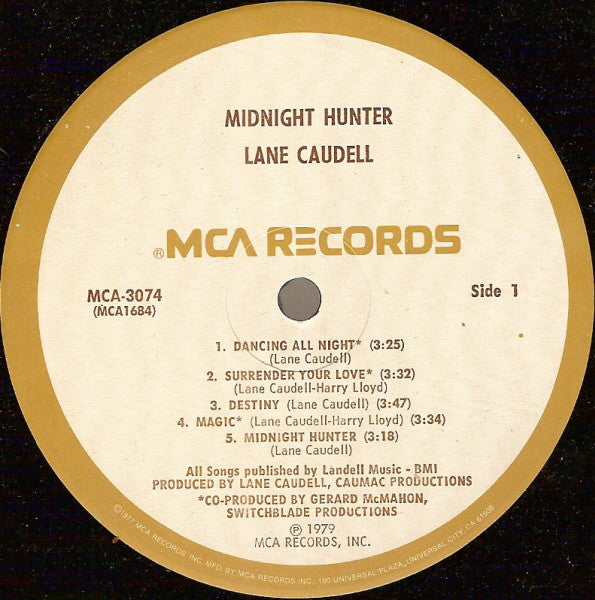 Lane Caudell - Midnight Hunter