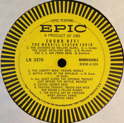 The Merrill Staton Choir - Sound Off!