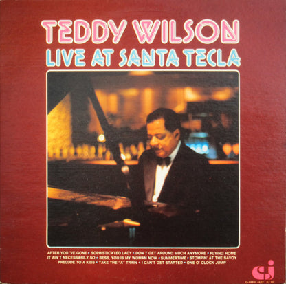 Teddy Wilson - Live At Santa Tecla
