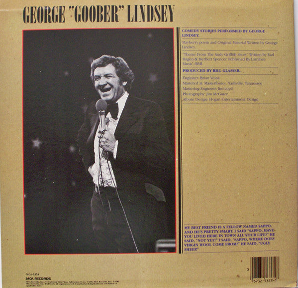 George Lindsey - George 'Goober' Lindsey Goes To Town