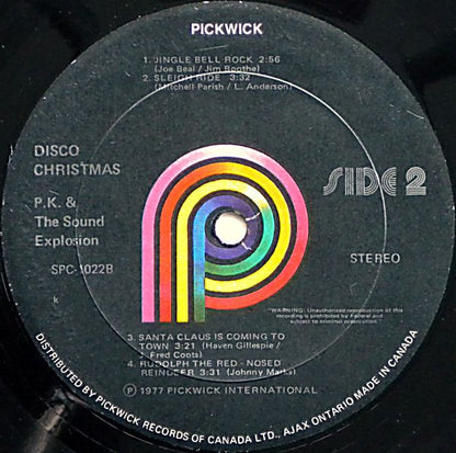 P.K. And The Sound Explosion - Christmas Disco