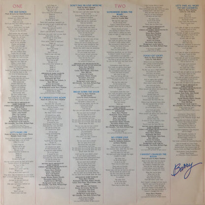 Barry Manilow - If I Should Love Again