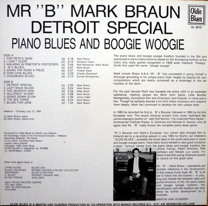 Mr. B - Detroit Special