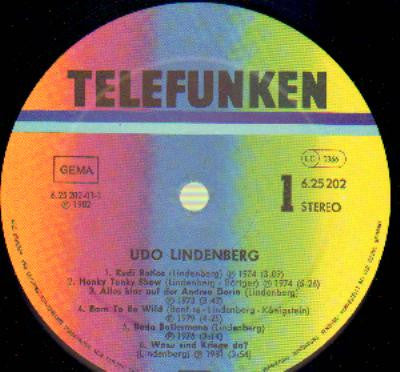 Udo Lindenberg - Udo Lindenberg