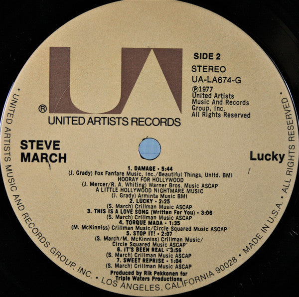 Steve March - Lucky