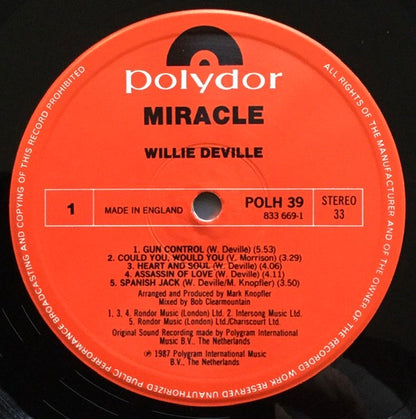 Willy DeVille - Miracle