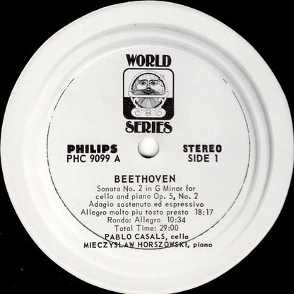 Ludwig van Beethoven, Pablo Casals - Beethoven Cello Sonatas Nos 2 & 5