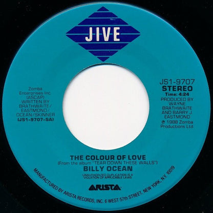 7" Single: Billy Ocean - The Colour Of Love