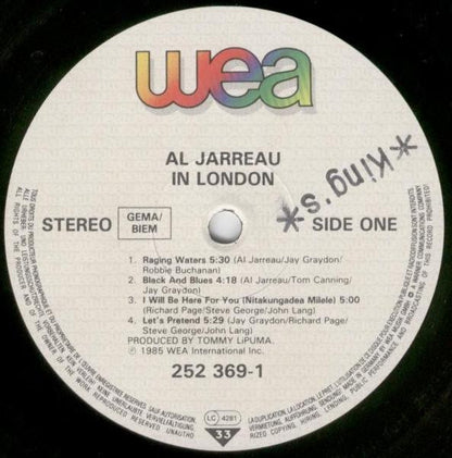 Al Jarreau - In London