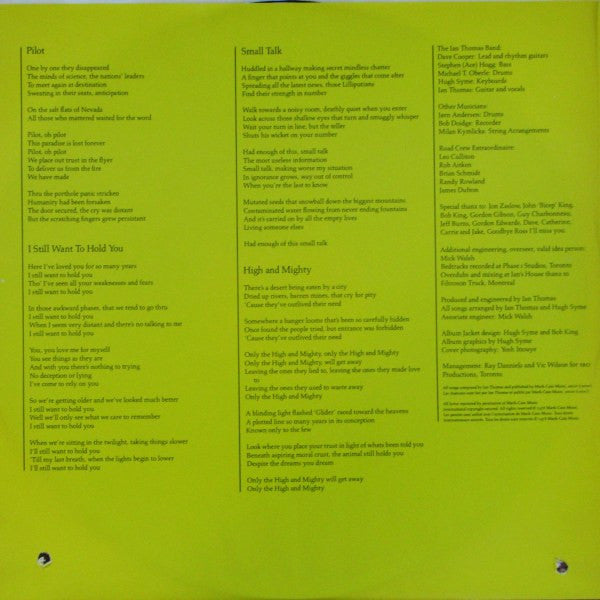 Ian Thomas Band - Glider