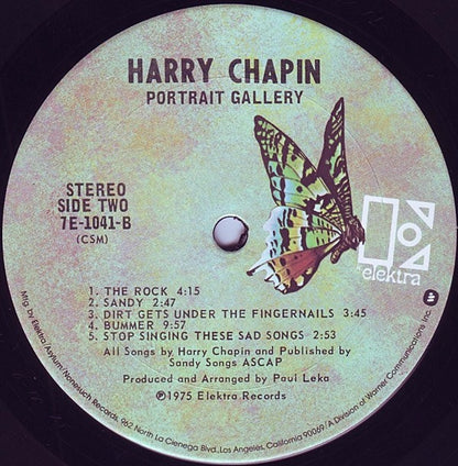 Harry Chapin - Portrait Gallery