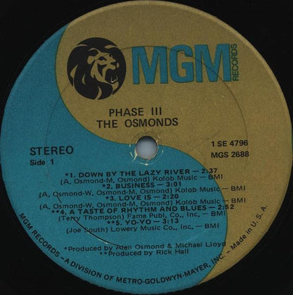 The Osmonds - Phase III