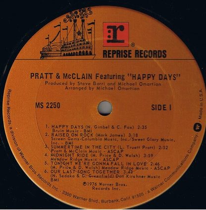 Pratt & McClain - Pratt & McClain Featuring "Happy Days"
