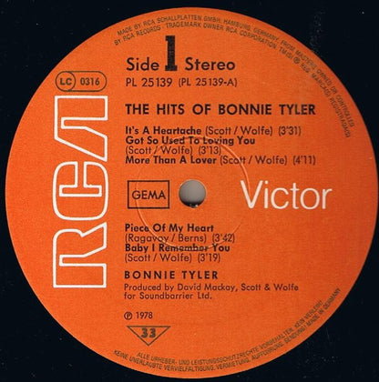 Bonnie Tyler - The Hits Of Bonnie Tyler