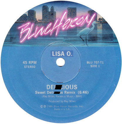 12" Single: Lisa O. - Delicious