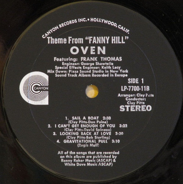 Oven - Fanny Hill - Original Music From The Film