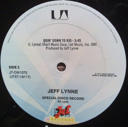 12" Single: Jeff Lynne - Doin' That Crazy Thing