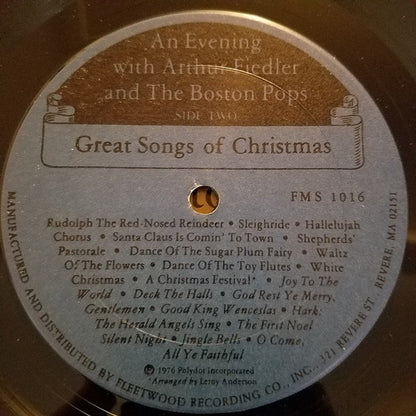 Arthur Fiedler, The Boston Pops Orchestra - An Evening With Arthur Fielder And The Boston Pops