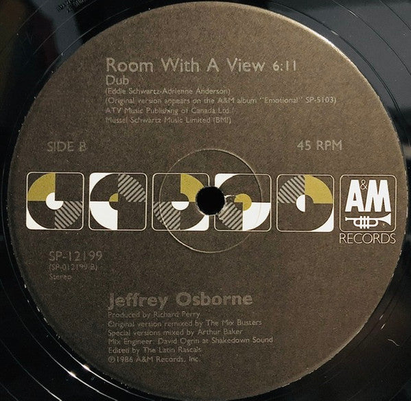 12": Jeffrey Osborne - Room With A View