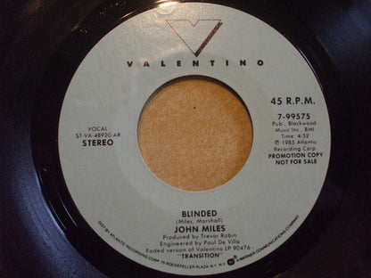 7" Single: John Miles Band - Blinded