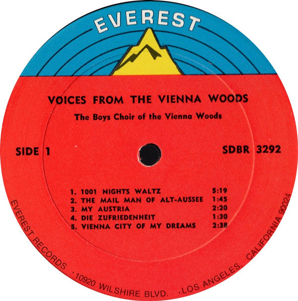 Die Sängerknaben Vom Wienerwald - Voices From The Vienna Woods