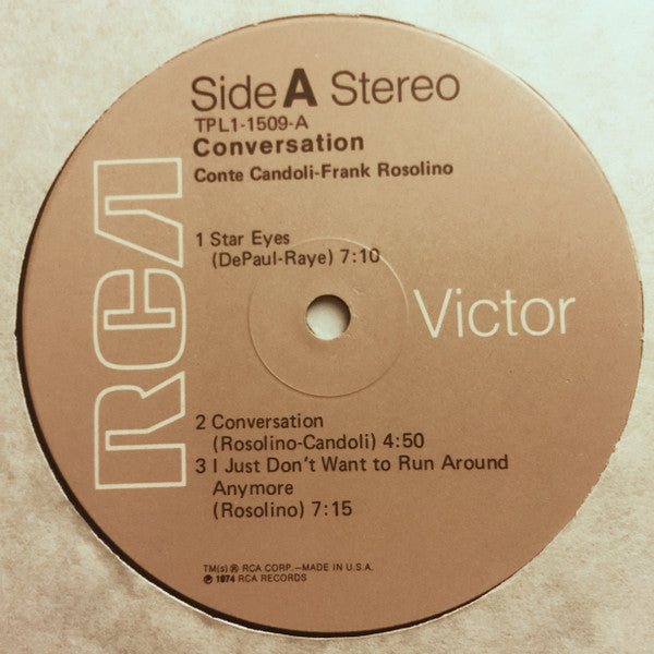 Conte Candoli, Frank Rosolino - Conversation