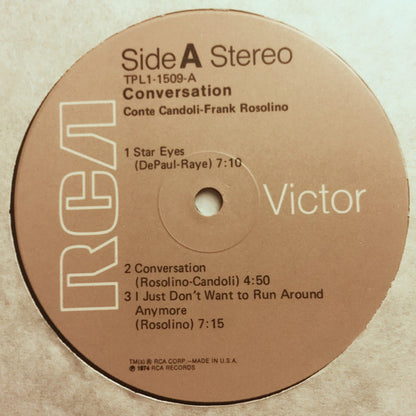 Conte Candoli, Frank Rosolino - Conversation