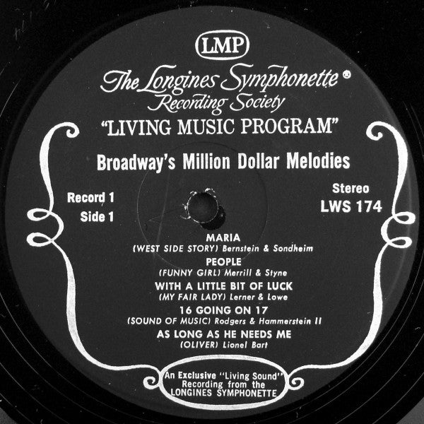 The Longines Symphonette The Singing Choraliers Broadway s