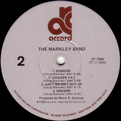 The Markley Band - The Markley Band