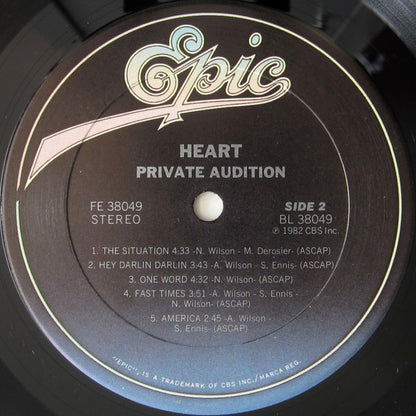Heart - Private Audition