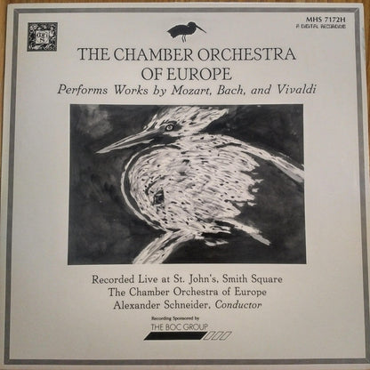Wolfgang Amadeus Mozart, Johann Sebastian Bach, Antonio Vivaldi, The Chamber Orchestra Of Europe, Alexander Schneider - Performs Works By Mozart, Bach, And Vivaldi