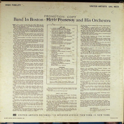 Herb Pomeroy - Band In Boston