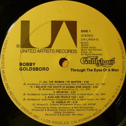 Bobby Goldsboro - Through The Eyes Of A Man