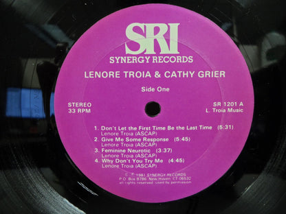 Lenore Troia, Cathy Grier - Don't Let The First Time Be The Last Time