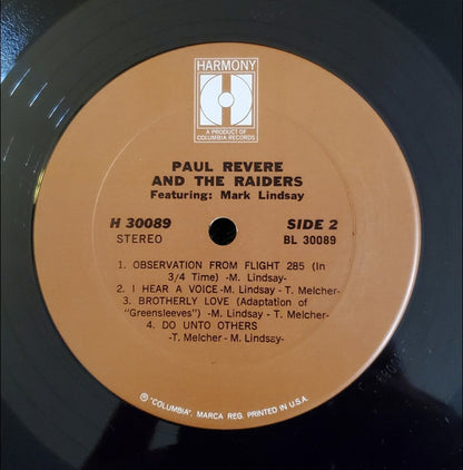 Paul Revere & The Raiders, Mark Lindsay - Paul Revere And The Raiders Featuring Mark Lindsay