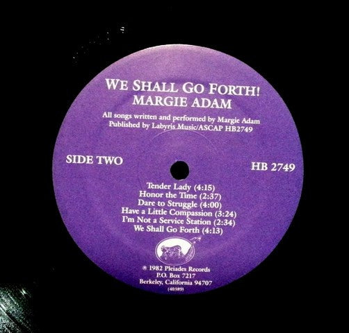 Margie Adam - We Shall Go Forth!