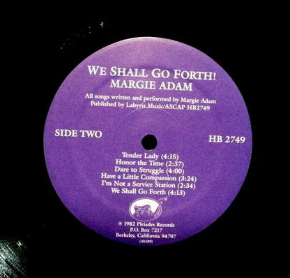 Margie Adam - We Shall Go Forth!