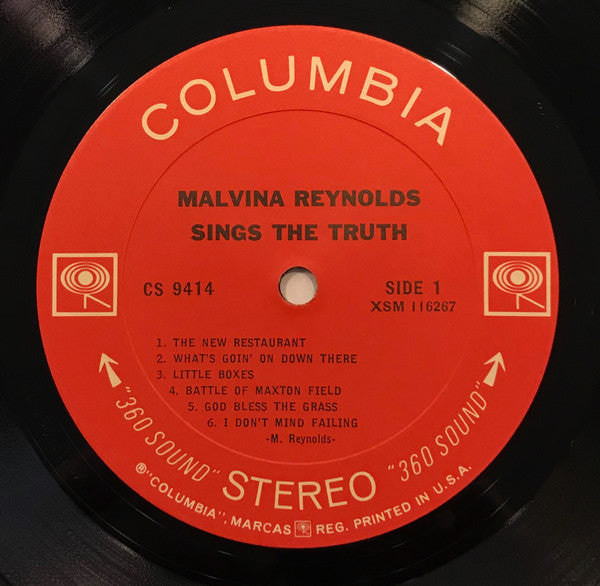 Malvina Reynolds - Sings The Truth