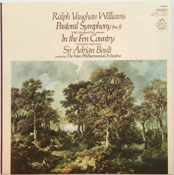 Ralph Vaughan Williams, Sir Adrian Boult, New Philharmonia Orchestra - Pastoral Symphony (No. 3) / In The Fen Country (Symphonic Impression)