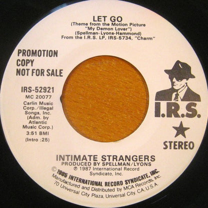 7" Single: Intimate Strangers - Let Go