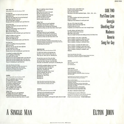 Elton John - A Single Man