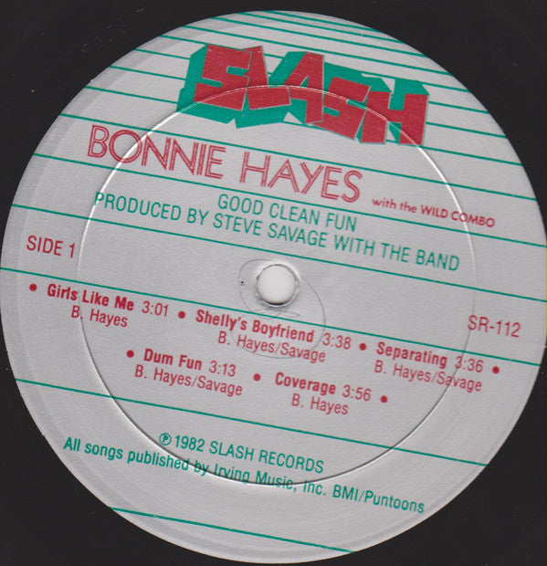 Bonnie Hayes, The Wild Combo - Good Clean Fun