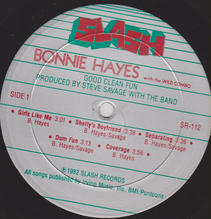 Bonnie Hayes, The Wild Combo - Good Clean Fun