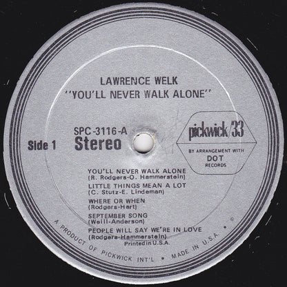Lawrence Welk - You'll Never Walk Alone / As Time Goes By