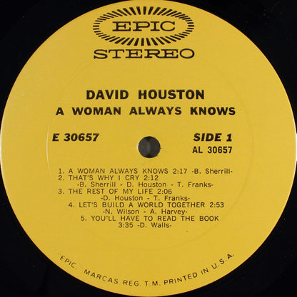 David Houston - A Woman Always Knows